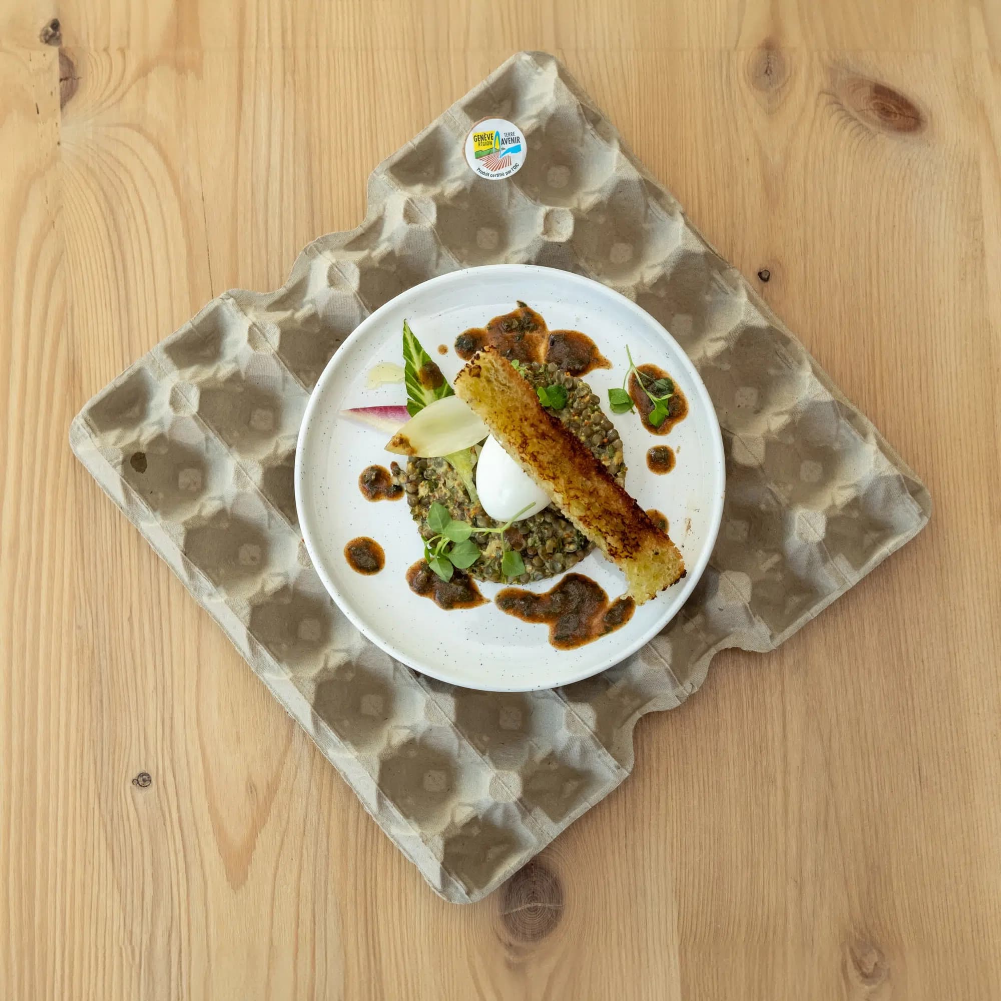 Assiette dressée — 219